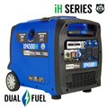 Duromax Portable and Inverter Generator, Gasoline/Liquid Propane, 3,600 W/3,420 W Rated, 120V AC, 30/28.5 A XP4500iH